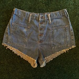Vintage Wrangler High Rise Jean Shorts